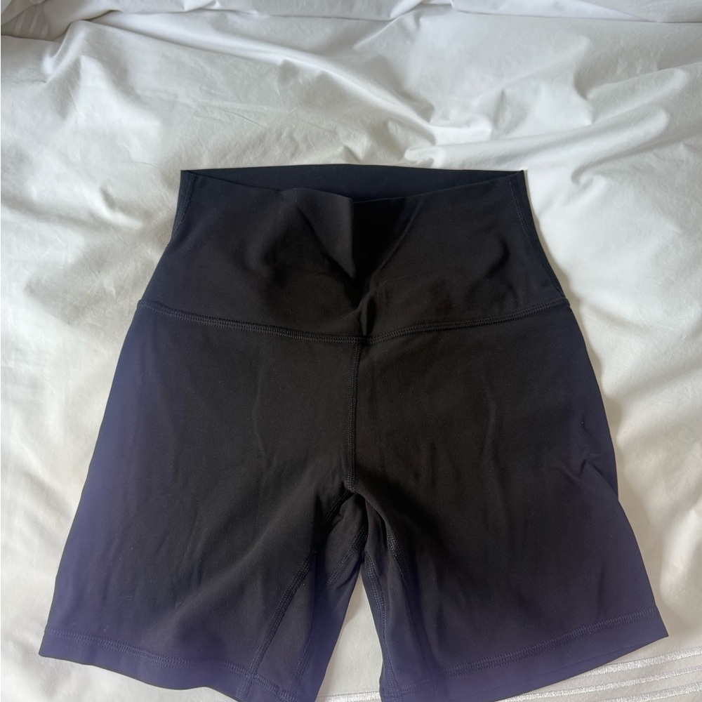 Lululemon Black Biker Shorts